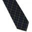 【No.55D】  チェック柄 ネクタイ　グリーン